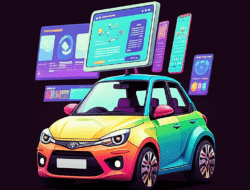 Mobil dengan fitur canggih