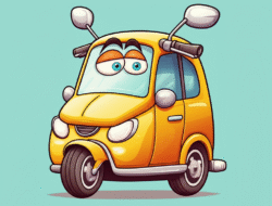 Motor listrik tanpa BPKB