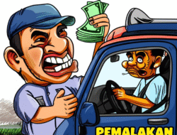 Pemalakan sopir truk